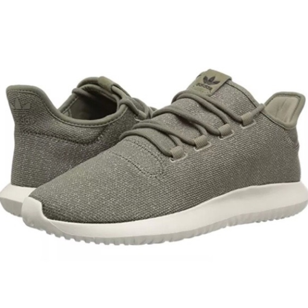 Adidas Originals Tubular Glitter Sparkle Olive Green Women’s 8.5 Shoes
